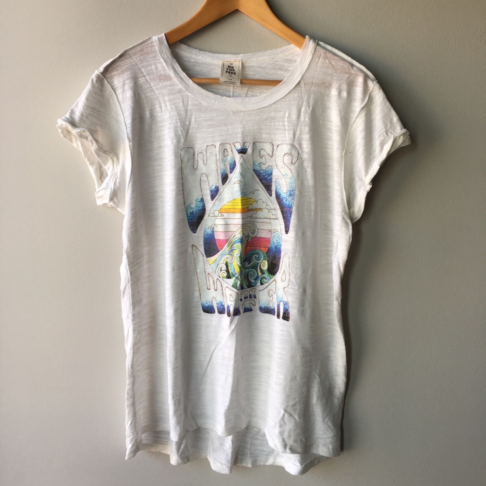 Free people graphic tee